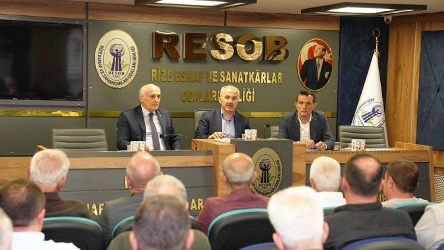 Rize Belediyesi’nde Esnaf ve Sanatkârların Talepleri İstişare Edildi
